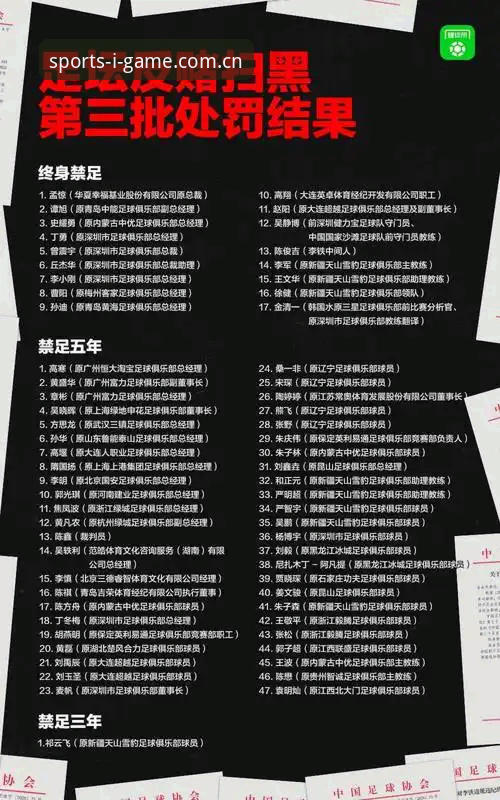 igame注册教程iOS版 资深足球迷分享:足协第三批禁足名单深度解读,从爱游戏平台看中国足球的净化之路